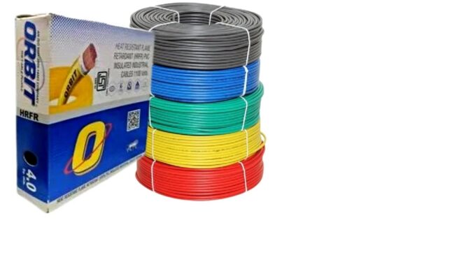 Orbit Multi Strands Copper Cable / Wire 1,1.5,2.5,4,6,3/20,7/20 mm 90 Mtr 1 Coil