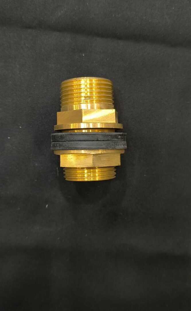 AJIT Brass Tank Nipple 25mm side