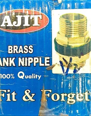 AJIT Brass Tank Nipple 40mm cover