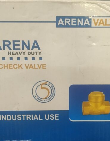 ARENA VALVES CHECK VALVE 1" cover