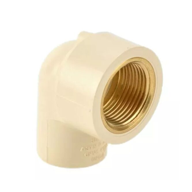 AVONPLAST CPVC 1'' 12'' BRASS ELBOW