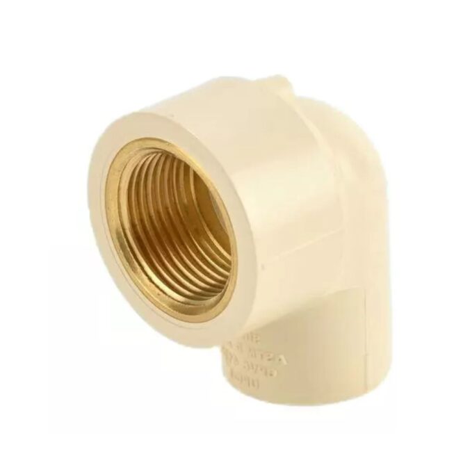 AVONPLAST CPVC 1'' 12'' BRASS ELBOW