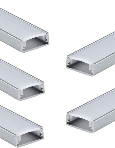 Aluminium Profile For Led Light Strips off white cover (Order By Meter)