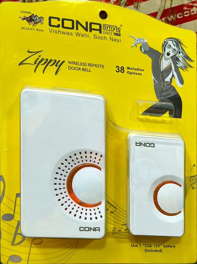 Cona Smyle Zippy Wireless Remote DoorBell cover fr