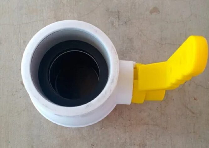 KANA 2,1/2" BALL VALVE PVC 65mm