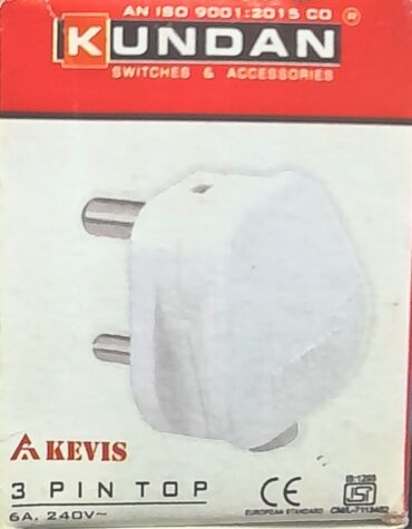 KUNDAN KEVIS 3 PIN TOP 6A 240V