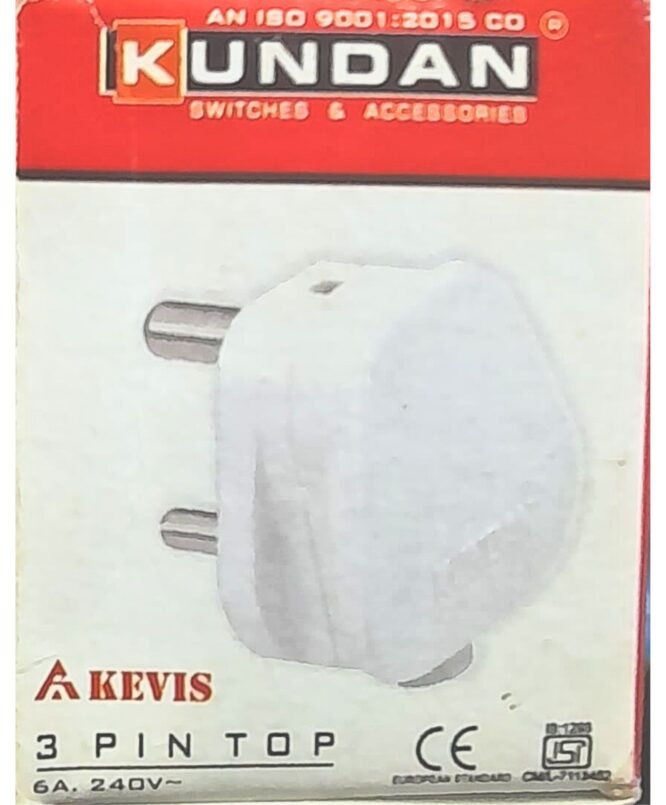 KUNDAN KEVIS 3 PIN TOP 6A 240V