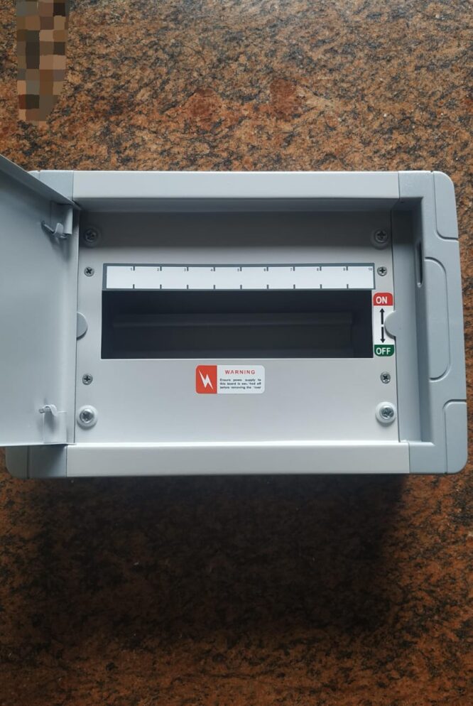 Koncept Double Door Distribution Board SPN DB Different Ways Available