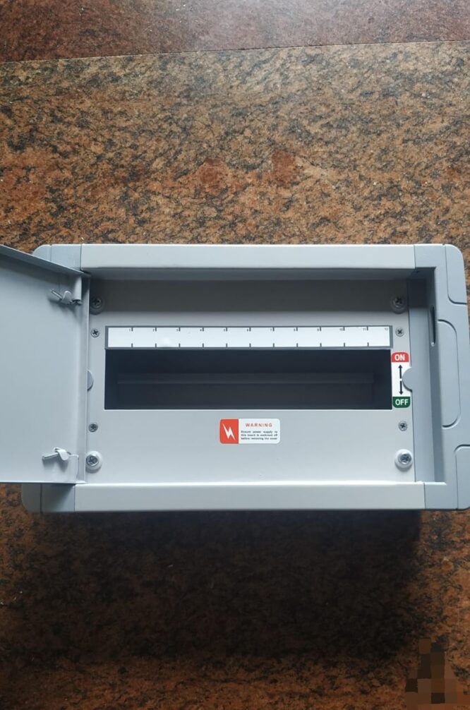 Koncept Double Door Distribution Board SPN DB Different Ways Available