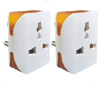 LEENOX ROYAL 3 PIN MULTI PLUG WITH CONVERSION 10A 240V AC