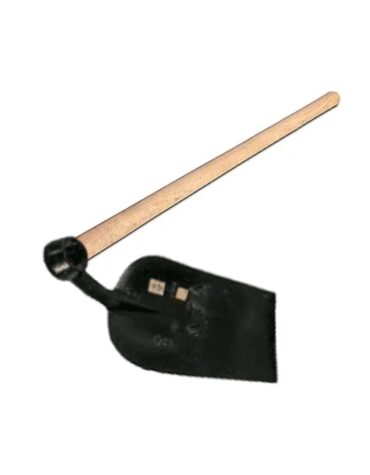 Manvetti / spade with wooden handle