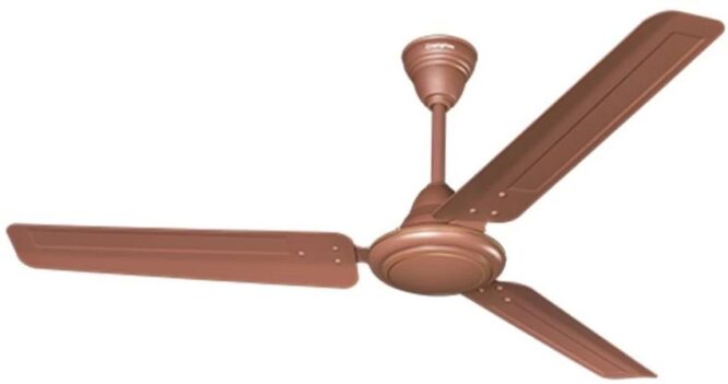 Crompton Ceiling Fan Ariyabriz 3 Blade Anti Rust 1200mm (Brown)