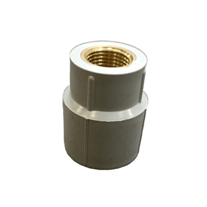 pvc fta brass threaded