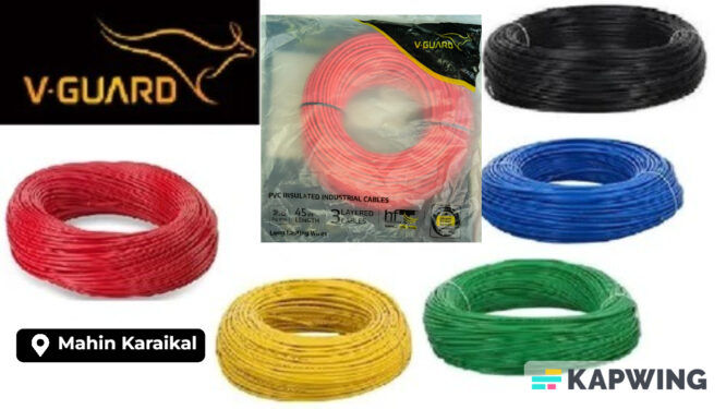 V-GUARD 2.5 Sq mm 45 mtr 1/2 coil VGUARD (R,Y,B,G,BL,)