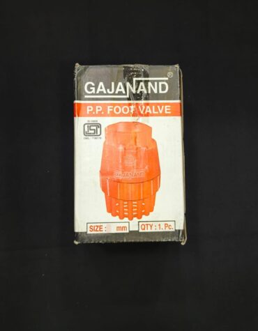 GAJANAND P.P Foot Valve 50MM Red Color 