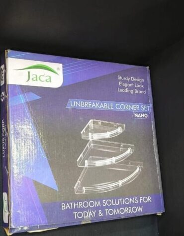 Jaca Multipurpose Corner Shelf Unbreakable Nano Corner PP