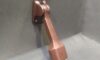 Mangla Powder Coated Door Stopper 6 inch Brown Color