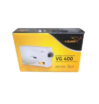 V-Guard VG 400 Electronic Voltage Stabilizer Designed AC