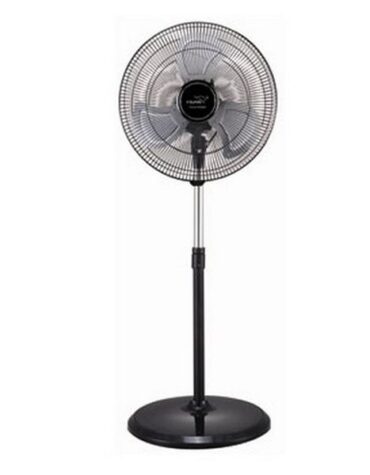 vguard metal pedestal fan black