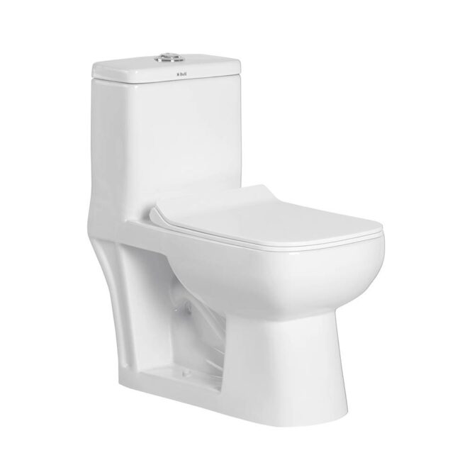 EWC Designer One Piece Toilet Basin Inox Square | Available Color : Blue,Magenta,White