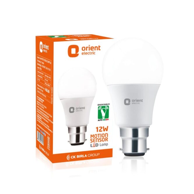 12w motion sensor led bulb