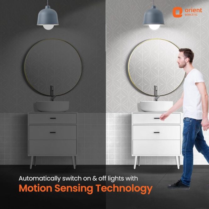 12w motion sensor led bulb