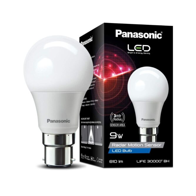 Panasonic 9W Motion Sensor Bulb (4)