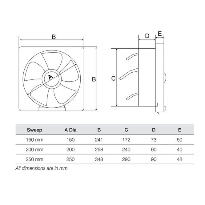 exhaust fan