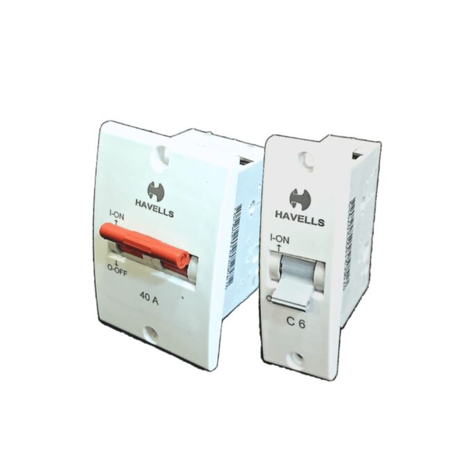 HAVELLS Mini Miniature Circuit Breaker And Isolator Different Ranges Available