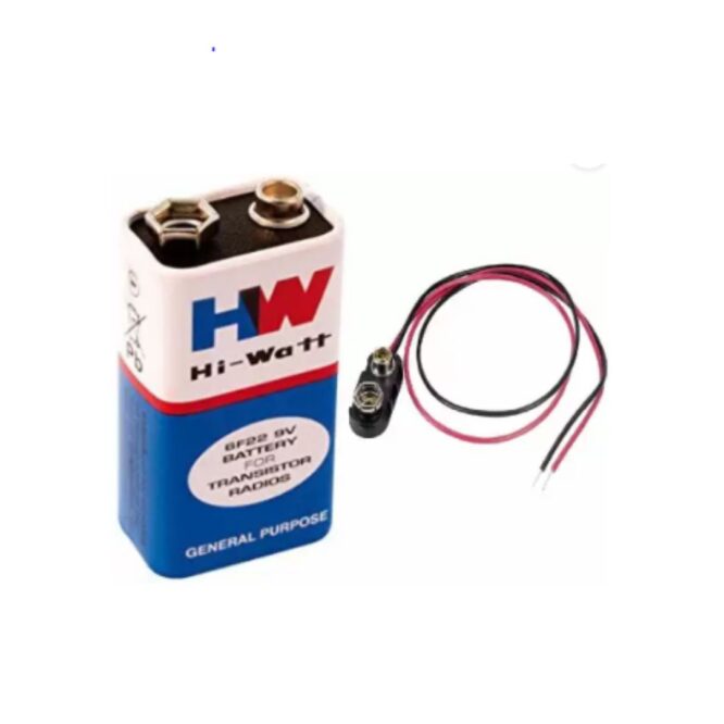 hw 9v battery connector