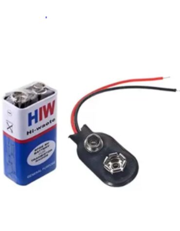 hw 9v battery connector