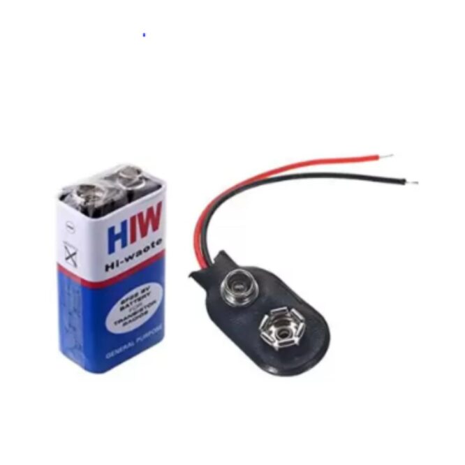 hw 9v battery connector